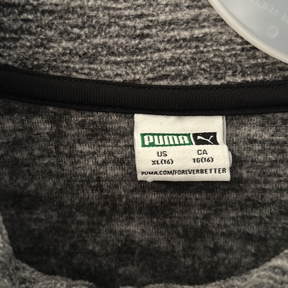 Puma Zip Up Fleece Jacket - Picture 4 of 5